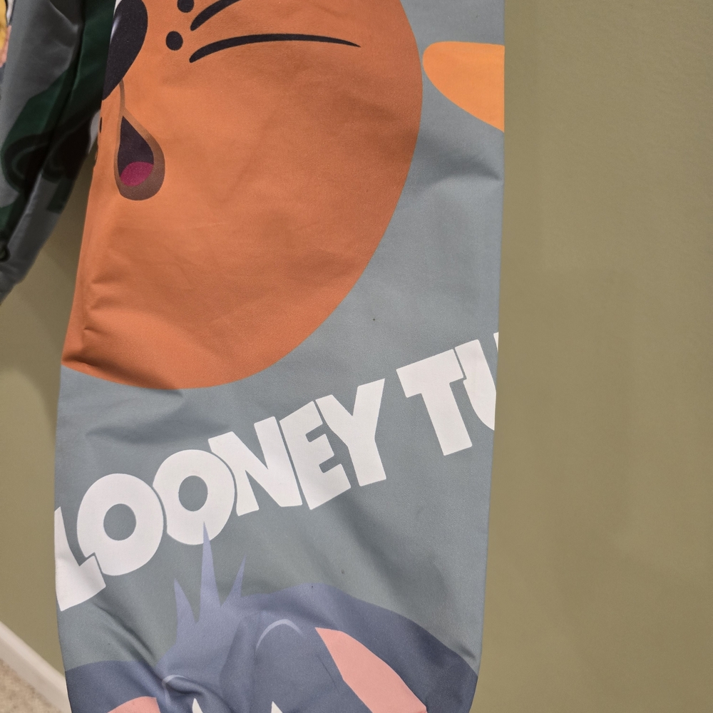 Members Only Multicolor Looney Tunes Windbreaker Jacket Size Medium - Picture 5 of 10